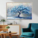 Abstract Blue Tree Art Canvas Print, Majestic Tree Wall Art by MyGreatCanvas | Canvas Wall Art Prints | Photo Prints & Wall Decor