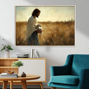 Jesus the Good Shepherd Wall Art Canvas Print -