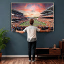 Oregon State Beavers Football Team Print - Corvallis Reser