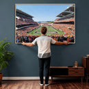 Oregon State Beavers Football Team Print - Corvallis Reser