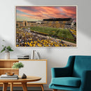 University of Wyoming Cowboys Football Team Print - Laramie by MyGreatCanvas | Canvas Wall Art Prints | Photo Prints & Wall Decor