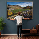 University of Wyoming Cowboys Football Team Print - Laramie