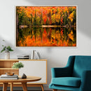 Forest Reflection Art | Autumn Forest Reflection Wall Art | by MyGreatCanvas | Canvas Wall Art Prints | Photo Prints & Wall Decor