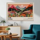 Yayoi 1986 Wall Art Print – Vibrant Sabi Sabi Japanese