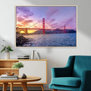 Golden Gate Bridge Wall Art Canvas Print – Framed San by MyGreatCanvas | Canvas Wall Art Prints | Photo Prints & Wall Decor