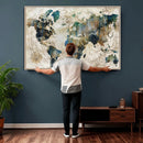 Framed Vintage World Map Wall Art – Abstract Map Canvas by MyGreatCanvas | Canvas Wall Art Prints | Photo Prints & Wall Decor
