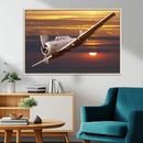 Old War Plane Wall Art Canvas Print by MyGreatCanvas | Canvas Wall Art Prints | Photo Prints & Wall Decor