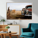 Classic Cars Vintage Wall Art Canvas Print