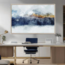 Abstract Mountain Range Art Canvas Print | 3 Panel by MyGreatCanvas | Canvas Wall Art Prints | Photo Prints & Wall Decor