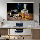 Bourbon Whiskey Wall Art Canvas Print, Vintage Bottle and by MyGreatCanvas | Canvas Wall Art Prints | Photo Prints & Wall Decor