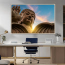 Buddha Statue and Daylight Wall Art, Buddha Statue Wall Art by MyGreatCanvas | Canvas Wall Art Prints | Photo Prints & Wall Decor