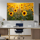 Sunflower Sunshine Wall Art Canvas Print by MyGreatCanvas | Canvas Wall Art Prints | Photo Prints & Wall Decor