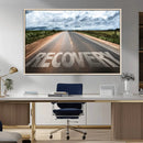 Recovery Road Wall Art Canvas Print by MyGreatCanvas | Canvas Wall Art Prints | Photo Prints & Wall Decor