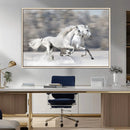 The White Horses Wall Art, Framed White Horses Wall Art