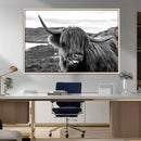 Longhorn Steer Canvas Print Wall Art, Highland Cow Canvas by MyGreatCanvas | Canvas Wall Art Prints | Photo Prints & Wall Decor