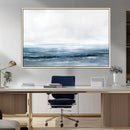 Blue Ocean Abstract Artwork Wall Art Canvas Print by MyGreatCanvas | Canvas Wall Art Prints | Photo Prints & Wall Decor