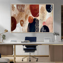 Boho Wall Art Canvas Print Set Mid-Century Prints Bohemian