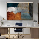 Modern Abstract Canvas Art Canvas Print - Framed and Ready