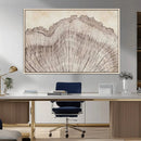 Tree Ring Wall Art Triptych, Rustic Wood Ring Canvas Print,