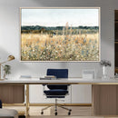 Wildflower Field Wall Art Canvas | Nature-Inspired Landscape