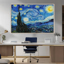 Vincent Van Gogh The Starry Night Abstract Wall Art Canvas