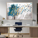 Tree Butterfly Abstract Tree and Butterfly Wall Art Canvas