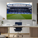 Chelsea FC Soccer Team Print - Stamford Bridge Stadium Wall
