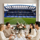 Chelsea FC Soccer Team Print - Stamford Bridge Stadium Wall