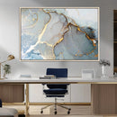 Large Abstract Marble Wall Art Canvas Print for Living Room by MyGreatCanvas | Canvas Wall Art Prints | Photo Prints & Wall Decor