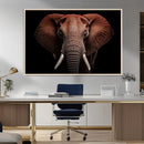 Wild Elephant Wall Art Canvas Print, Africa Savannah Wild by MyGreatCanvas | Canvas Wall Art Prints | Photo Prints & Wall Decor