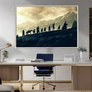 Fellowship Journey Wall Art – Fantasy Adventure Canvas Print by MyGreatCanvas | Canvas Wall Art Prints | Photo Prints & Wall Decor