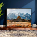 Vintage Old Barn Field Wall Art Canvas Print for Farmhouse by MyGreatCanvas | Canvas Wall Art Prints | Photo Prints & Wall Decor