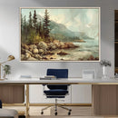 Abstract Acadia National Park Wall Art Canvas Print -