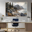 Serene Coastal View of Acadia National Park - Stunning