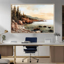 Serene Coastal View of Acadia National Park Wall Art -