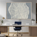 Abstract Tree Ring Wall Art Canvas Print – Nature-Inspired,
