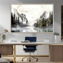 Yosemite Valley Wall Art Canvas Print – Framed and Ready to