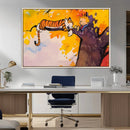 High-Quality Giclee Canvas Print – Framed Calvin Wall Art