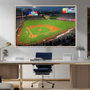 Angel Stadium Aerial Canvas Print – Los Angeles Angels