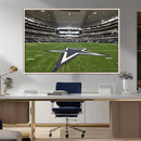 Dallas Cowboys Football Team Print - Arlington AT&T Stadium by MyGreatCanvas | Canvas Wall Art Prints | Photo Prints & Wall Decor