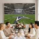 Dallas Cowboys Football Team Print - Arlington AT&T Stadium