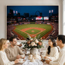 St. Louis Cardinals Baseball Team Print - Busch Stadium Wall