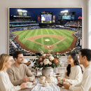 Citi Field Wall Art Print | 3-Panel New York Mets Baseball