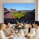 Cincinnati Reds Baseball Canvas Print - American Ball