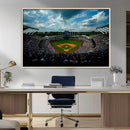 3-Panel Kauffman Stadium Wall Art Print | Large Kansas City