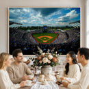 3-Panel Kauffman Stadium Wall Art Print | Large Kansas City