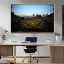 PNC Park Evening Game Triple Canvas Wall Art - Pittsburgh
