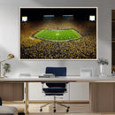 Stadium in Michigan Wall Art Canvas Print, Framed American