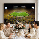 Stadium in Michigan Wall Art Canvas Print, Framed American