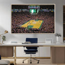TD Garden Basketball Canvas Wall Art - Boston Celtics Live by MyGreatCanvas | Canvas Wall Art Prints | Photo Prints & Wall Decor